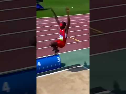Blind Long Jumping 🤯