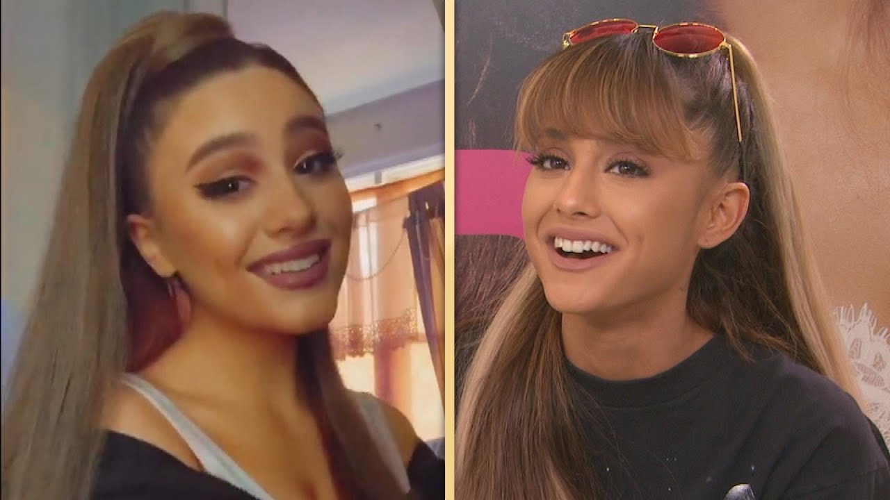 Ariana Grande reacts to TikTok Look-Alike!