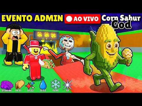 ATUALIZAÇÃO EVENTO ADMIN ABUSE TERÇA DE TACOS NO ROUBE UM BRAINROT - AO VIVO