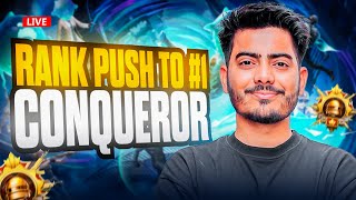 🔥Conqueror TOP 100 Today😱Intense Rank Push w CYANIDE #shortslive #shortsfeed #bgmilive