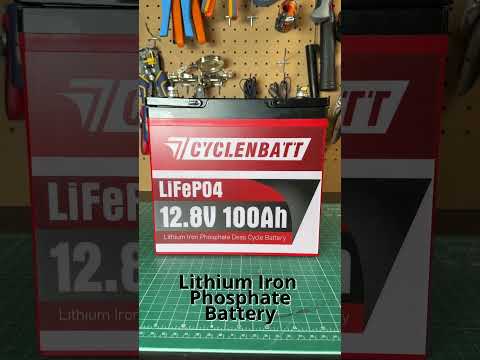 CyclenBatt Mini 100Ah LiFePO4 Battery Only 3 On Amazon Right Now!!