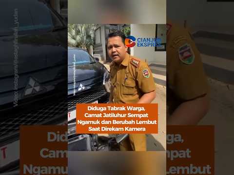 Diduga Tabrak Warga, Camat Jatiluhur Sempat Ngamuk dan Berubah Lembut Saat di Rekam Kamera