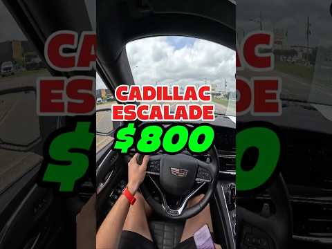 🇺🇲 CADILLAC ESCALADE💲 #carhauler #cdl #truckdriver #кархолер #доставкаавто #автомобили #работавсша