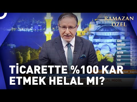 İslam'da Ticaret Nasıl Yapılmalıdır? | Prof. Dr. Mustafa Karataş ile Sahur Vakti