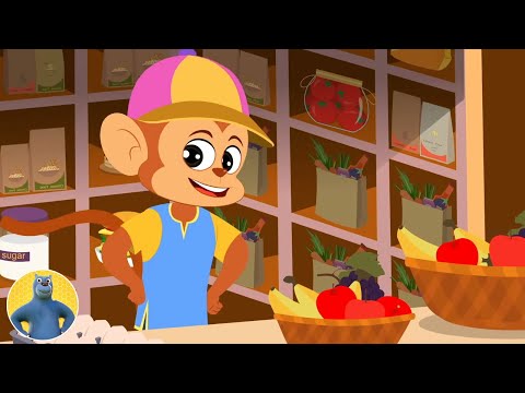 एक बंदर ने खोली दुकान, Ek Bandar Ne Kholi Dukan, Billi Karti Meow + More Hindi Rhymes For Kids