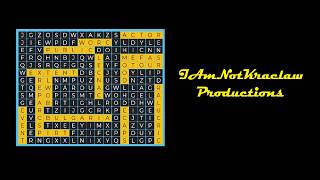 Word Search on IAmNotKraclaw (Season 8, Episode 12)