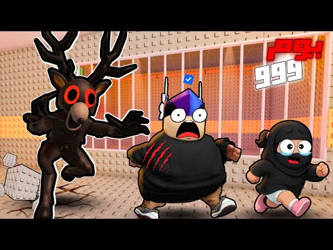 روبلوكس | أختي الصغيرة 👧🏻🎀 جننتني في سجن الـ99 يوم🦌😱 !!؟