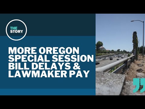 YouTube video thumbnail: Oregon Roads Bill Vote Delayed Again due to State Senator's Illness