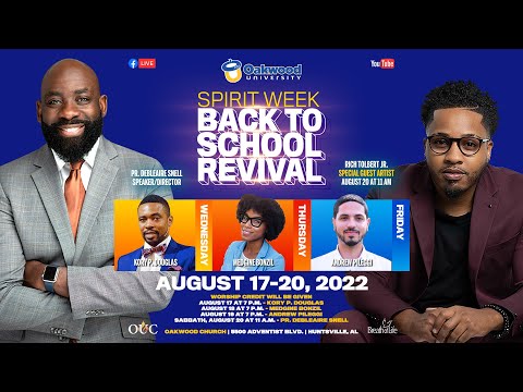 Back To School Revival: Spirit Week | 08-17-22