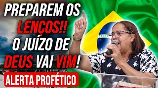 Profecia Forte!! PREPAREM OS LENÇOS — DEUS VAI AGIR NA NOSSA NAÇÃO! Miss Cristina Maranhão