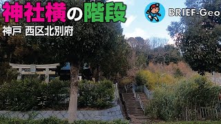 【BRIEF#77】神社横の階段｜神戸 西区北別府