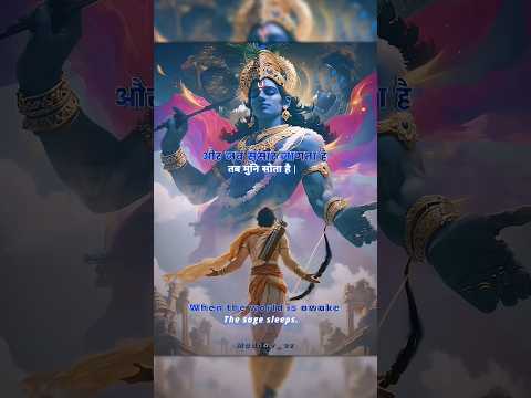 कामनाएं बुद्धि को भटका देती है! अध्याय 2 श्लोक 67 || AWANGARD (slowed)