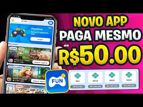 APLICATIVO para GANHAR DINHEIRO no PIX 2025🤑 Paga Mesmo até R$50  em 1 Minuto✅ App que Paga no Pix