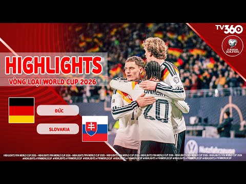 HIGHLIGHTS ĐỨC VS SLOVAKIA: TỪ ÁP ĐẢO ĐẾN NGHIỀN NÁT – ĐỨC KHÉP LẠI SUẤT WC HOÀN HẢO | VLWC 2026 thumbnail