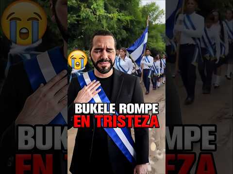 😢💔 Bukele llora al ver estudiantes en medio de calles en ruinas y ordena pavimentación total 😢💔