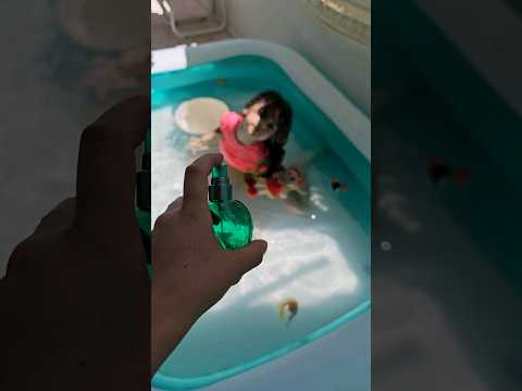 Elif havuzdan çıkmayınca görünmez oldu#shortvideo #keşfet