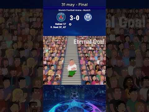 The Epic 5-0 Final: PSG vs Inter #championsleague