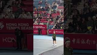 250101 香港(hong kong tennis open)錦織圭(NISHIKORI KEI)vsカチャノフ(Karen Khachanov) マッチポイント #kei #テニス #錦織圭