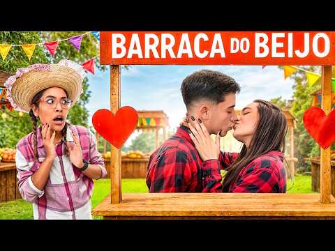 COMEMORAMOS A FESTA JUNINA NA NOVA MANSÃO! *Rolou beijo