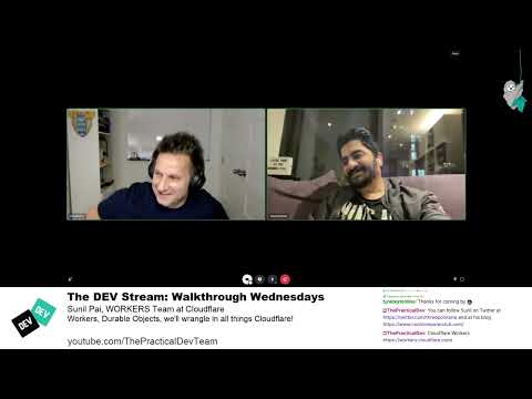 Walkthrough Wednesday with Sunil Pai, Workers Team at Cloudflare