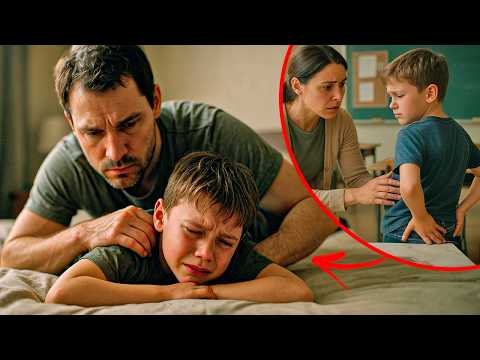 Boy cries with pain DOWN THERE. "I can't sit, teacher, it hurts" Then she finds out what his dad did