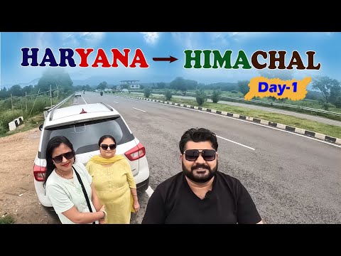 Haryana to Kasol Road Trip Day - 1| Scenic Views, Adventure & Chill Vibes!