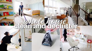 NEW WHOLE HOUSE CLEAN AND DECLUTTER | Cleaning Motivation