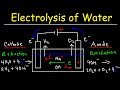 Electrolysis and Chemical Reactions