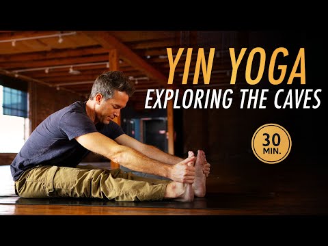 30 Min Full Body Yin Yoga: Exploring the Caves