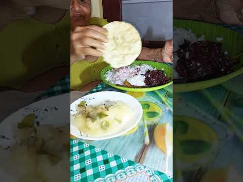 #ഒഴിച്ച്കറിഇല്ലാതെഉച്ചയൂണ് /tapioca spinach dry fish combo meals