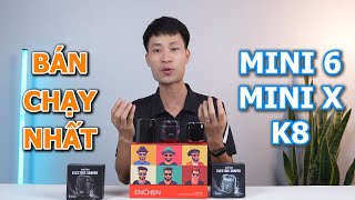 Trên tay 3 máy cạo râu BÁN CHẠY NHẤT của ENCHEN | MINI 6, MINI X & K8