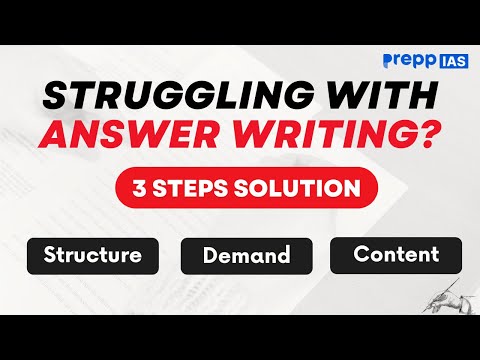 UPSC Answer Writing: Proven 3-Step Method for High Marks  | UPSC CSE 2025 | #upsc2025 #upsccse