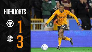 Wolves 1-3 Bolton Wanderers | Highlights