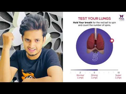 Test Your Lungs Capacity 🫁 || check your lungs capacity #mremir