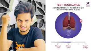 Test Your Lungs Capacity 🫁 || check your lungs capacity #mremir