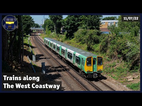 Trains along The West Coastway | 11/07/22