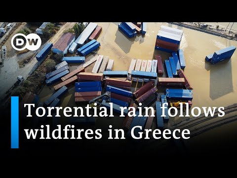 Devastating floods after record-breaking rainfall in Greece | DW News
