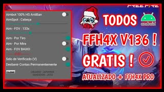 😱SAIU!!😱 MOD MENU FFH4X V136 CRACKED FF 1.108.X 100%ANTBLACKLIST - ANTIBAN!