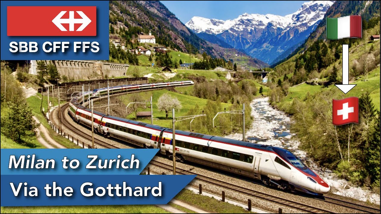 Review of the Swiss Pendolino between Milan and Zurich across the STUNNING Alps