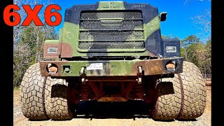 Are Dual Tires Better Than Singles? Oshkosh 7ton On 12 Tires.