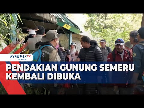 5 Tahun Tutup Akibat Covid-19 dan Erupsi, Jalur Pendakian Gunung Semeru Resmi Dibuka Kembali