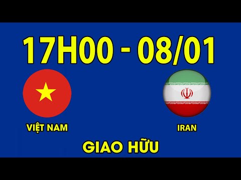 🔴Việt Nam - Iran | Đối Đầu Siêu Căng Thẳng Với Gã Khổng Lồ