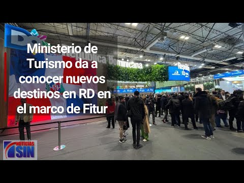 Ministerio de Turismo da a conocer nuevos destinos en RD en el marco de Fitur