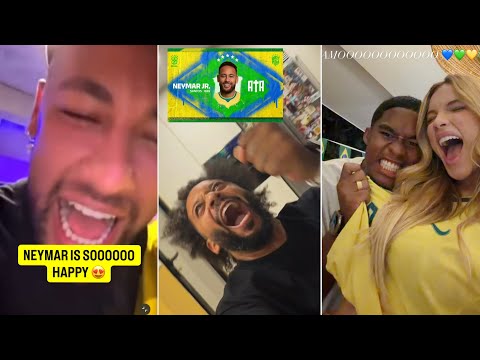 Brazil Players' Reactions After Being Called Up to the National Team