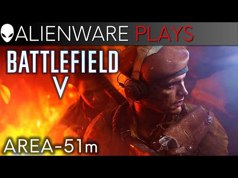 Battlefield V Gameplay - Area-51m Gaming Laptop (RTX 2080)