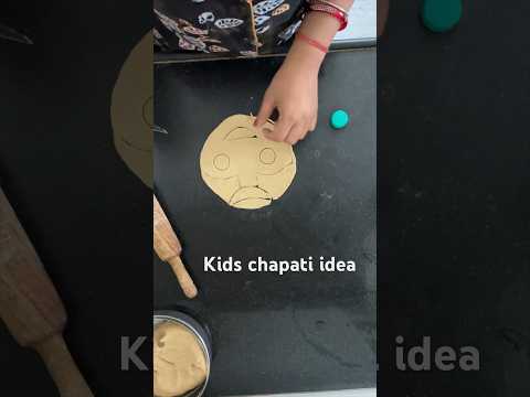 Kids chapati ideas ๐ก #chapati #kitchen #art #recipe #chapatishape