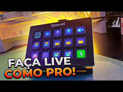 Isso é Essêncial para uma LIVE de Sucesso! - Redragon StreamCraft SS-550!