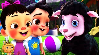 Baa Baa Black Sheep Nursery Rhyme for Kids | Sing Along Now
