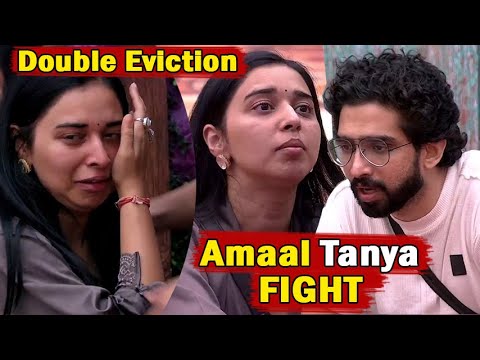 Bigg Boss 19 Today Episode Promo Maal Tanya Fight Double Eviction Mridul Neelam BB19
