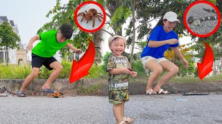 Hằng Nga Hoảng Hốt bị Thắng Tê Tê Troll Bằng Các Con Vật Kinh Dị